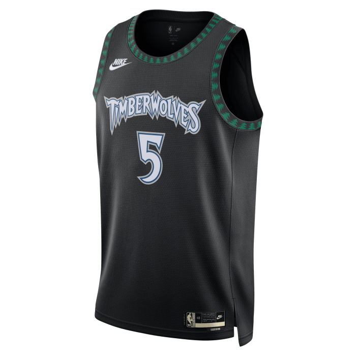 Anthony Edwards Minnesota Timberwolves Nike Hardwood Classic Edition Swingman NBA Jersey