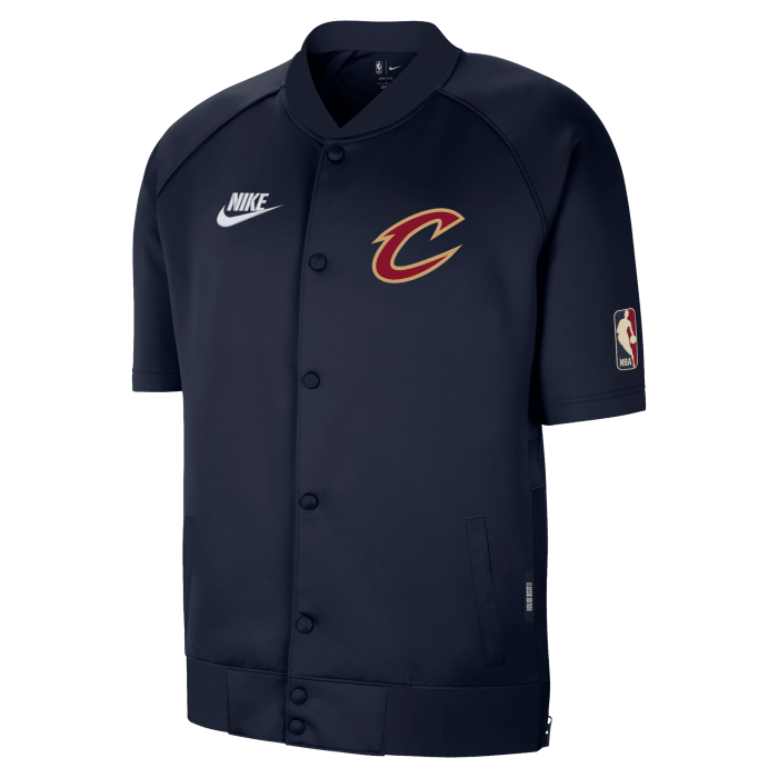 Warm up NBA Cleveland Cavaliers Game Nike Hardwood Classic Edition college navy