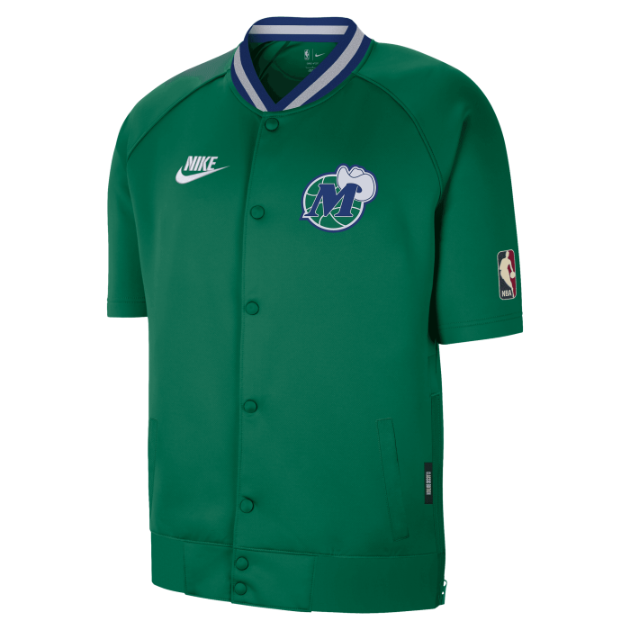 Warm Up NBA Dallas Mavericks Game Nike Hardwood Classic Edition