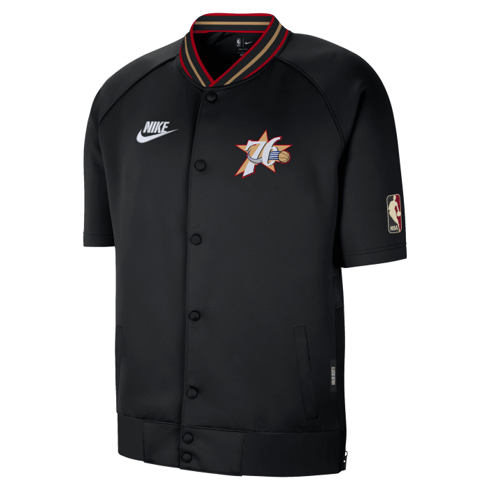 Warm up NBA Philadelphia Sixers Game Nike Harwood Classic Edition