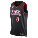 Color Noir du produit Maillot NBA Tyrese Maxey Philadelphia 76ers Nike...