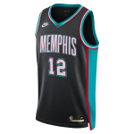 Color Noir du produit Maillot NBA Ja Morant Memphis Grizzlies Nike...