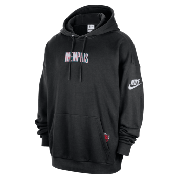Sweat à capuche Nike NBA Memphis Grizzlies Club PO PRM Hardwood Classic Edition black