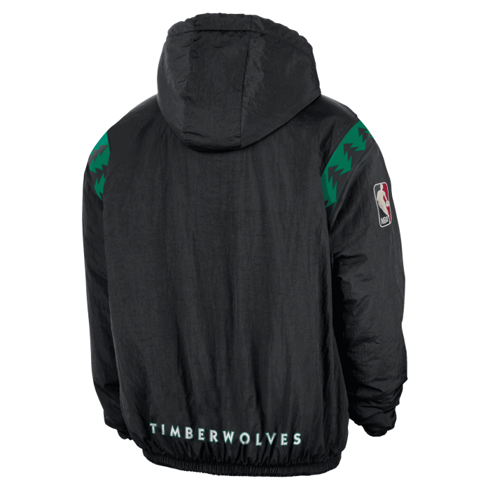 Sweatshirt Nike NBA Minnesota Timberwolves Woven Hardwood Classic black