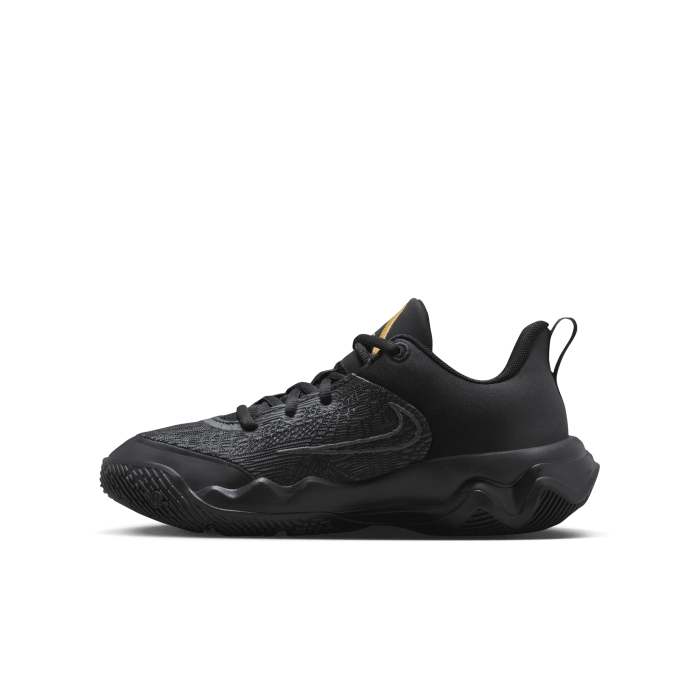 Nike Giannis Immortality 4 black gold Enfants GS