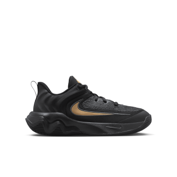 Nike Giannis Immortality 4 black gold Enfants GS