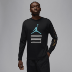 Culoare Negru a produsului Tricou Jordan AJ 11 Gamma Blue Heel Logo negru