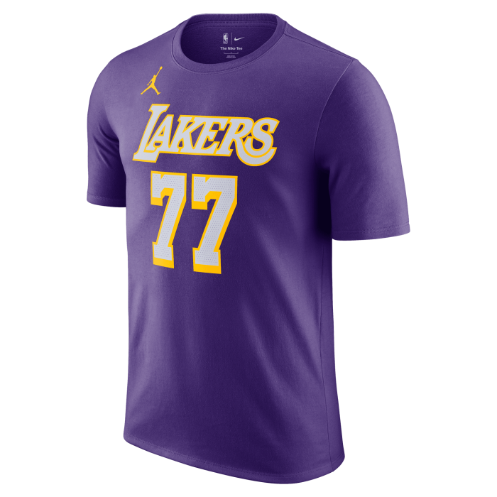 T-shirt Jordan NBA Luka Dončić Los Angeles Lakers Statement Edition