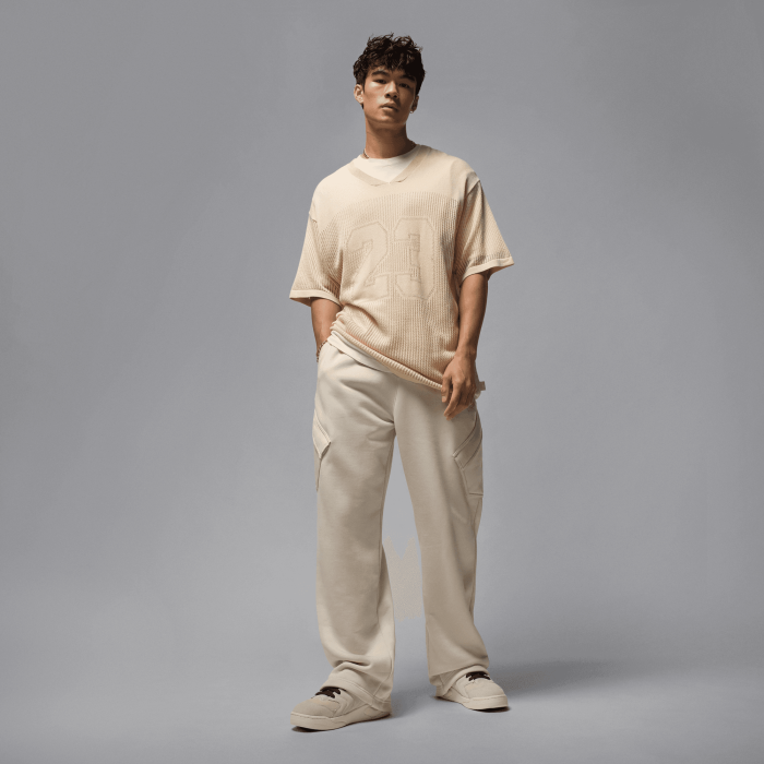 Jordan Flight Fleece Chicago  pantaloniorewood brown