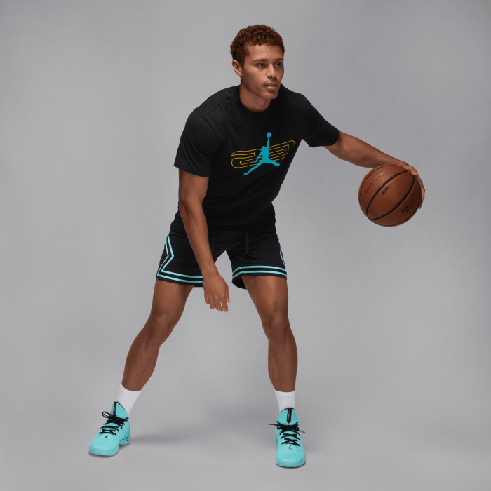 T-shirt Jordan Sport Crew Gamma Blue