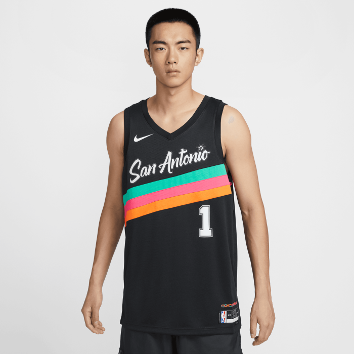 Nike NBA Victor Wembanyama San Antonio Spurs City Edition Swingman Jersey