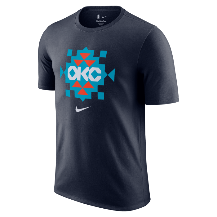 T-shirt Nike NBA Oklahoma City Thunder Essentials Logo City Edition
