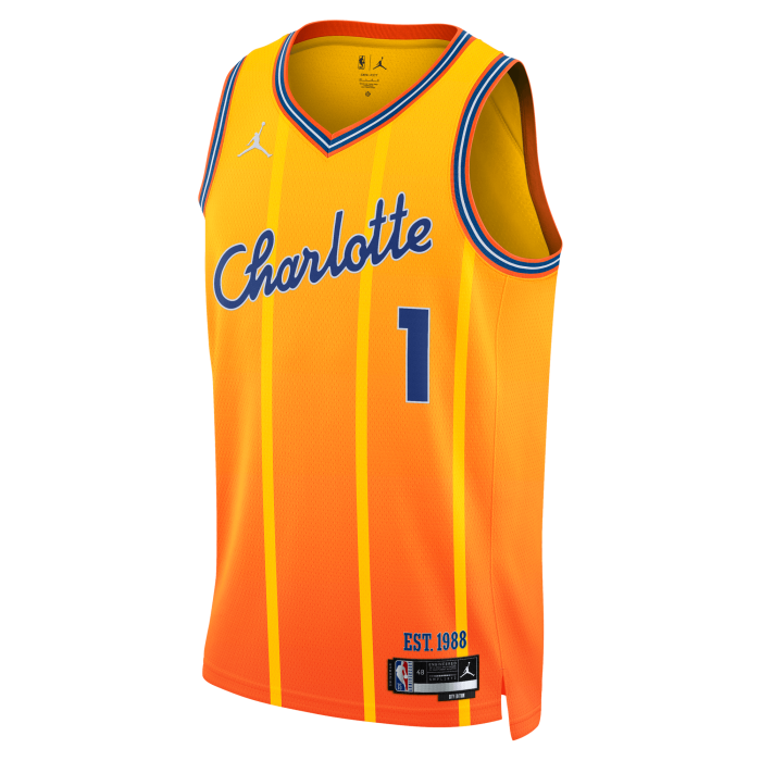 Maillot Nike NBA Lamelo Ball Charlotte Hornets City Edition 25 Swingman