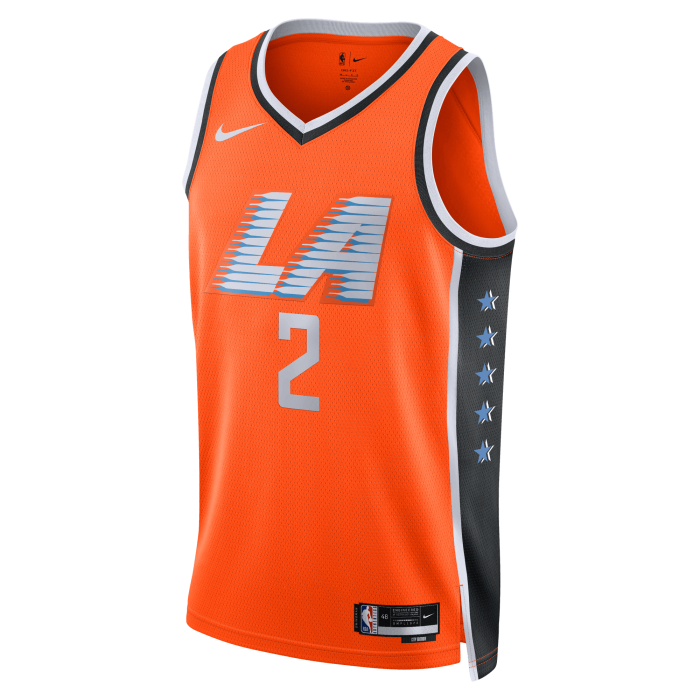 Maillot Nike NBA Kawhi Leonard Los Angeles Clippers City Edition 25 Swingman
