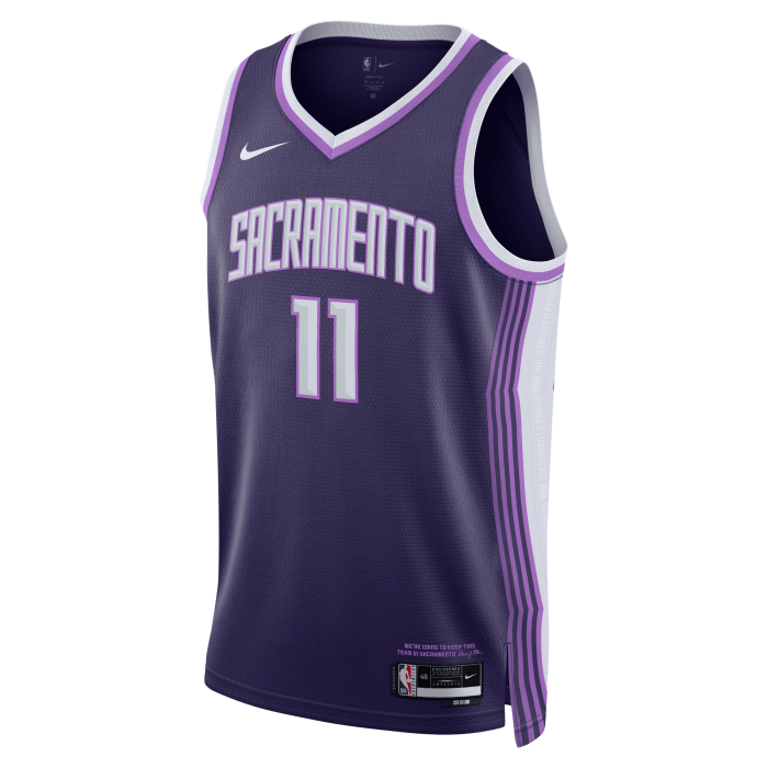 Maillot Nike NBA Domantas Sabonis Sacramento Kings City Edition 25 Swingman