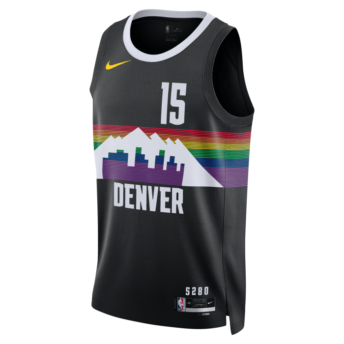 Maillot Nike NBA Nikola Jokic Denver Nuggets City Edition 25 Swingman