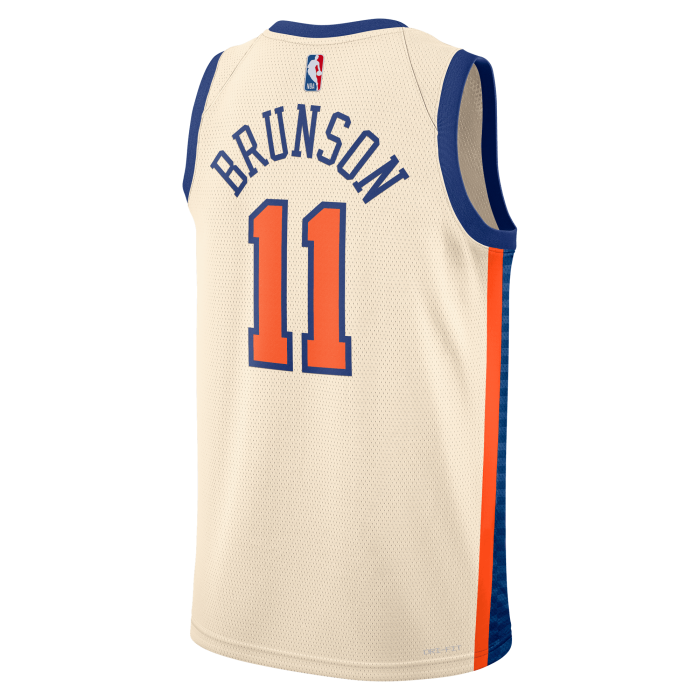 Maillot Nike NBA Jalen Brunson New York Knicks City Edition 25 Swingman