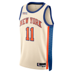Color Blanc du produit Maillot NBA Jalen Brunson New York Knicks Nike City...