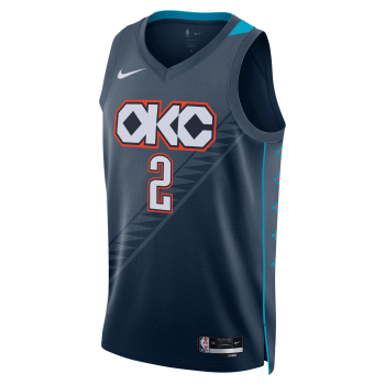 Nike NBA Shai Gilgeous-Alexander Oklahoma City Thunder City Edition 25 Swingman Jersey