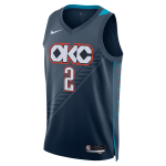 Camisola azul Shai Gilgeous-Alexander Oklahoma City NBA Jersey...