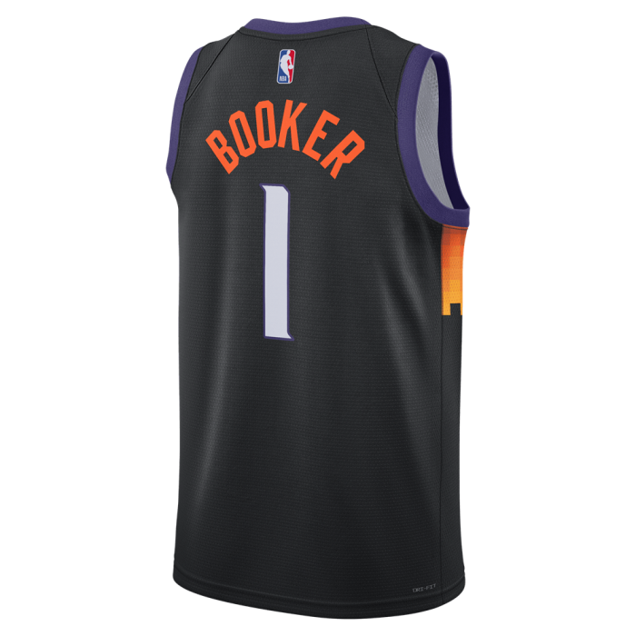 Maglia Nike NBA Devin Booker Phoenix Suns City Edition 25 Swingman