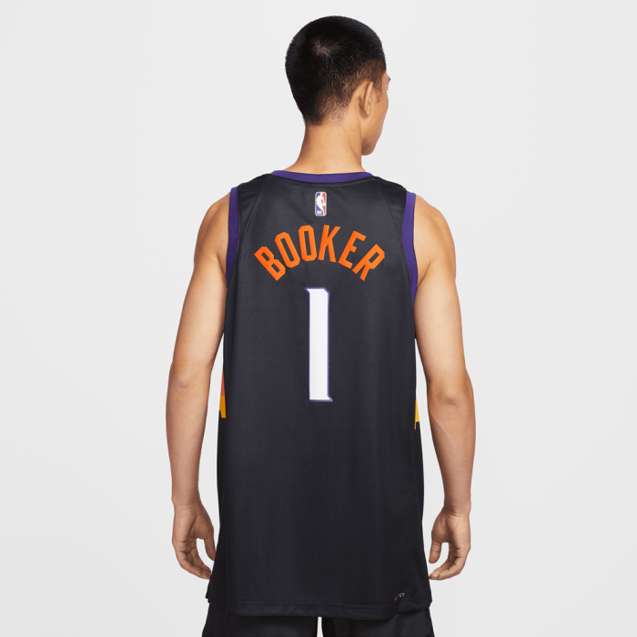 Maglia Nike NBA Devin Booker Phoenix Suns City Edition 25 Swingman