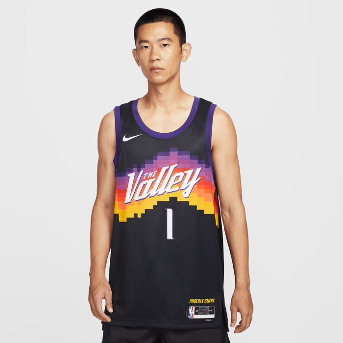 Maglia Nike NBA Devin Booker Phoenix Suns City Edition 25 Swingman