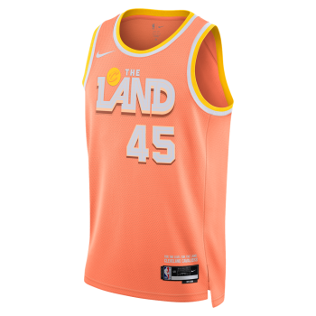 Nike NBA Donovan Mitchell Cleveland Cavaliers City Edition 25 Swingman Jersey