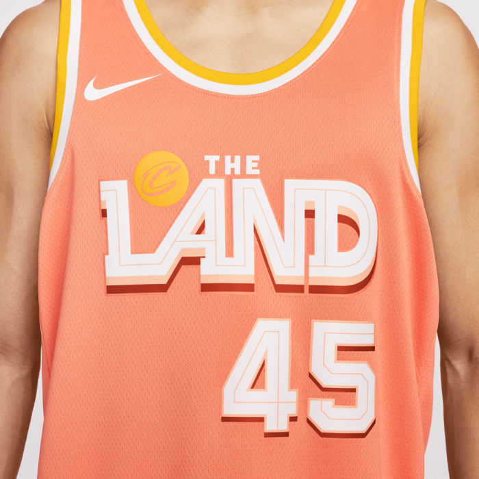 Nike NBA Donovan Mitchell Cleveland Cavaliers City Edition 25 Swingman Jersey