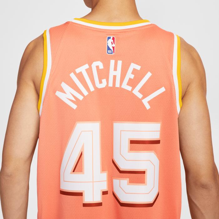 Nike NBA Donovan Mitchell Cleveland Cavaliers City Edition 25 Swingman Jersey