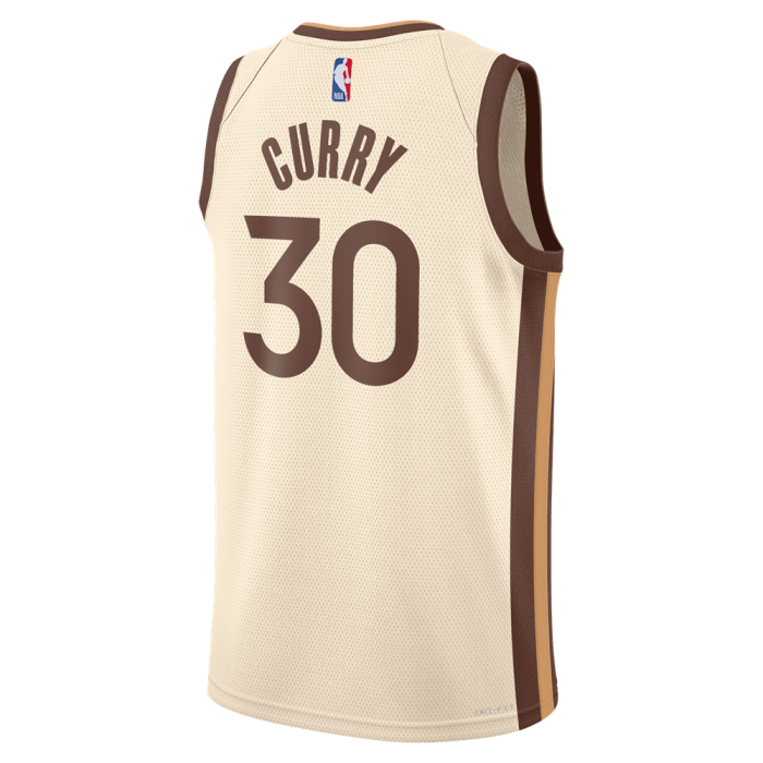 Maillot Nike NBA Stephen Curry Golden State Warriors City Edition 25 Swingman