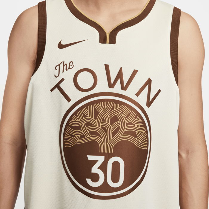 Maillot Nike NBA Stephen Curry Golden State Warriors City Edition 25 Swingman