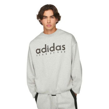 Crew Neck Adidas Athletics Grey