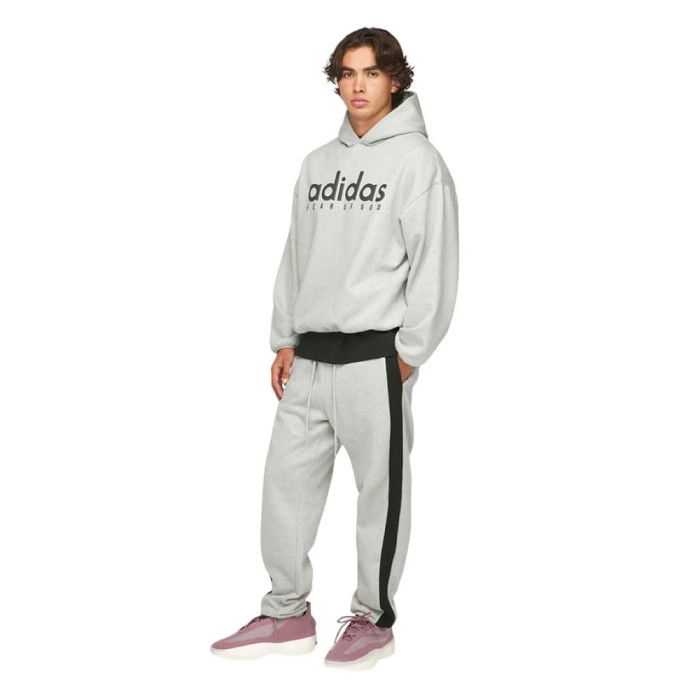 Sweat à Capuche Adidas Athletics Grey