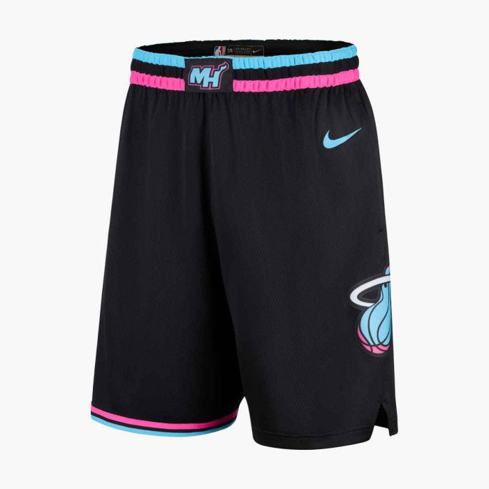Pantaloni scurți pentru copii Nike NBA Miami Heat Negru