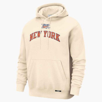 Sweat à capuche Nike NBA New York Knicks Club Woodmark City Edition natural