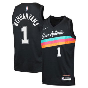 NBA jersey child Victor Wembanyama San Antonio Spurs City Edition Nike
