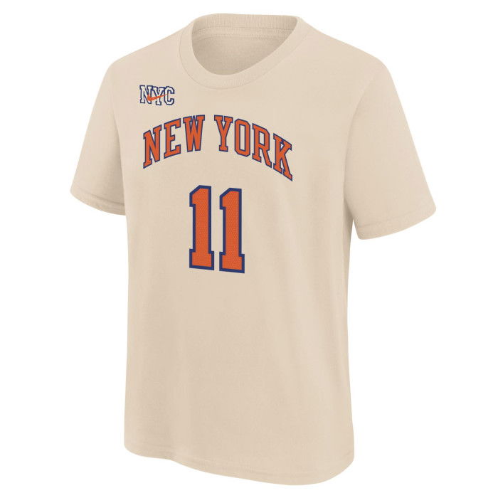 Nike NBA Jalen Brunson New York Knicks Dětské tričko Natural City Edition