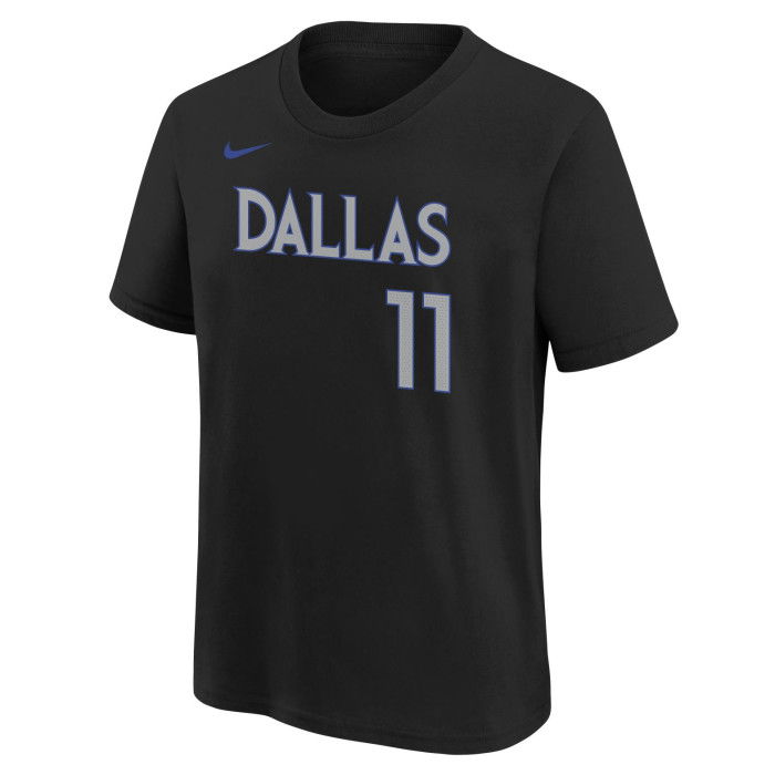 T-shirt Nike NBA Kyrie Irving Dallas Mavericks Enfants Black City Edition