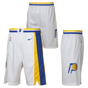 Short Nike NBA Indiana Pacers Enfants White City Edition