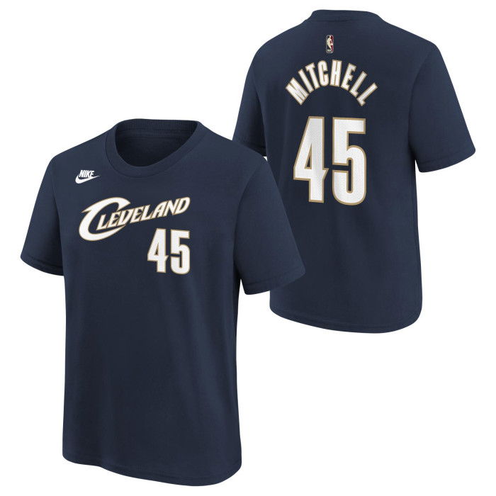 T-shirt NBA enfant Donovan Mitchell Cleveland Cavaliers Nike Hardwood Classics