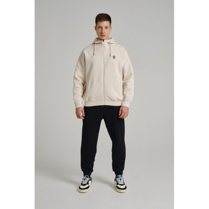 Sweat à capuche Anta Forces Of Nature beige