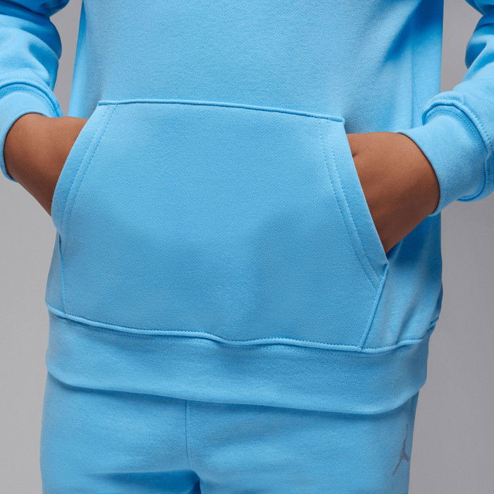 Sweat à capuche Jordan Brooklyn Fleece Hoodie Enfants Blue Chill