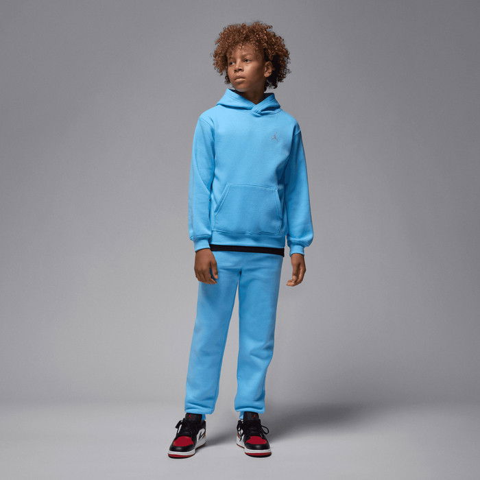 Sweat à capuche Jordan Brooklyn Fleece Hoodie Enfants Blue Chill