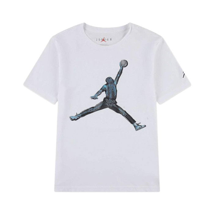 T-shirt Jordan Brand Skeleton Jumpman Enfants White
