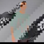 Color Vert du produit T-shirt Jordan BRK Holiday GFX midnight green