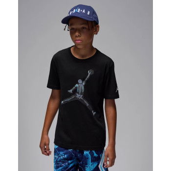 T-shirt Jordan Brand Skeleton Jumpman Kids Black