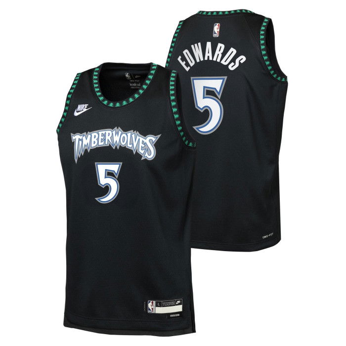 Παιδικό μπλουζάκι NBA Anthony Edwards Minnesota Timberwolves Hardwood Classic