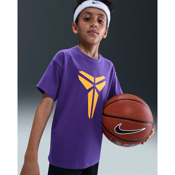 Camiseta Nike Kobe Niños DF M90 HBR Corto Morado