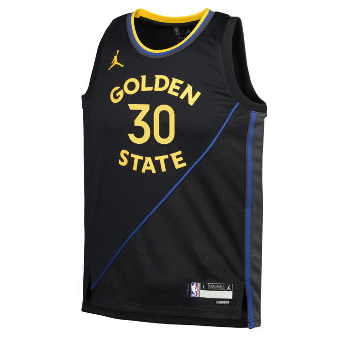 Camiseta Swingman Nike Stephen Curry Golden State Warriors , Niño NBA Black Jersey